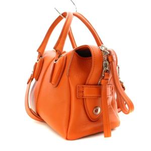 TOD'S Dスタイリング マイクロ 2WAYバッグ オレンジ