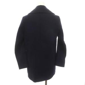 Drawer ダブルジャケット 背抜き ノーベント 36 紺 ネイビー /MF OS