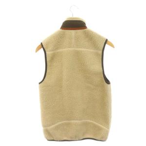 Patagonia 23047 クラッシック レトロ X フリース ベスト ジップアップ XS アイボリー 茶 ブラウン
