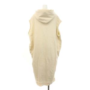 AMERICANA LAppartement別注 フードワンピース ひざ丈 ノースリーブ アイボリー