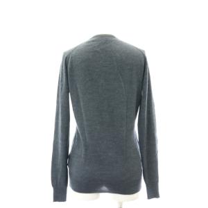 JOHN SMEDLEY クルーネックカーディガン ニット 長袖 ウール S グレー