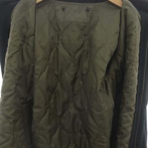 BEAUTY&YOUTH UNITED ARROWS グログランフードライナー ミドルコート アウター M 黒 ブラック