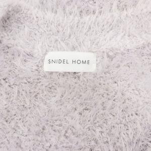 SNIDEL 23年 シャギーニットカーディガン 長袖 オーバーサイズ F ラベンダー