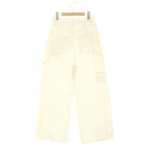 Diagram GRACE CONTINENTAL 24AW ペインターデニムパンツ デニム ジーンズ 36 白 ホワイト /MF OS