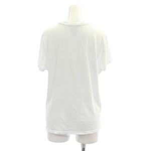 POLO RALPH LAUREN ポロベア Tシャツ カットソー 半袖 クルーネック プリント コットン M 白 ホワイト