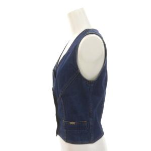 CHANEL 99C デニムベスト 36 インディゴ
