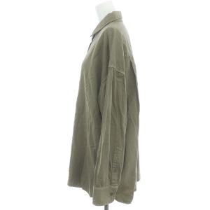 Deuxieme Classe 23SS badass シャツ 長袖 カーキ