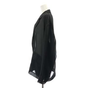 SNIDEL 24SS シアージャケット テーラードジャケット シングル 1 黒 ブラック