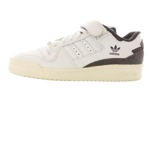 FORUM 84 LOW スニーカー ロゴ 25cm 白 ホワイト 茶色 ブラウン GZ8959 /SR13