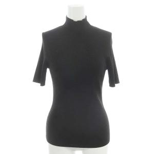 24AW Regal Wool Leenda N 半袖ニット セーター ハイネック S ダークブラウン