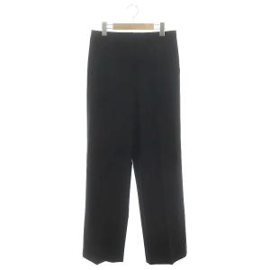 24SS Traceable Wool CL Trouser パンツ スラックス ストレート センタープレス タック 2 黒