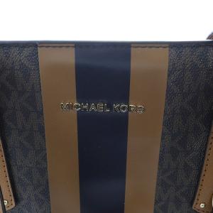 MICHAEL KORS MK トートバッグ レザー 茶 ブラウン