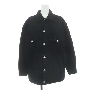 BIG FIT ツイルジャケット タイプ3 薄手 ステンカラー 1 黒 ブラック