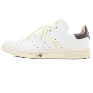 スタンスミス ラックス Stan Smith Lux スニーカー 24.5cm 白 ホワイト 茶色 ブラウン