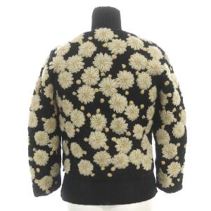 SYBILLA アンサンブル カーディガン ニット 2点セット クルーネック ハイネック 長袖 七分袖 ウール 40 L 黒 ブラック ベージュ