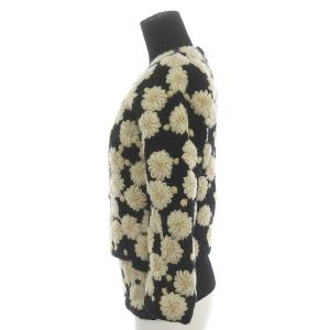 SYBILLA アンサンブル カーディガン ニット 2点セット クルーネック ハイネック 長袖 七分袖 ウール 40 L 黒 ブラック ベージュ