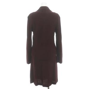 SYBILLA ラメニットジャケット ワンピース セットアップ 長袖 40 L 茶 ブラウン