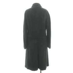 SYBILLA ウール コート 長袖 ロング 緑 グリーン