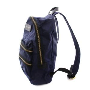 MARC JACOBS リュックサック バックパック ナイロン ネイビー 黒