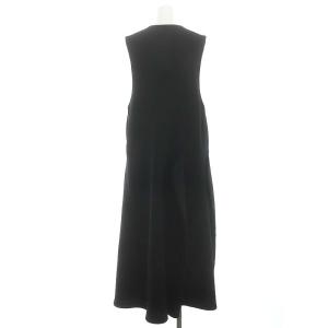ENFOLD 23AW ROUND NECK JUMPER DRESS ワンピース ロング丈 38 ブラック