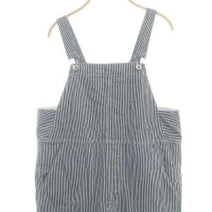 IENA ラブークル 24SS オーバーオール サロペット ヒッコリーストライプ 38 紺 白 ネイビー ホワイト