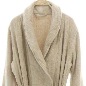 gelato pique 22AW【UNISEX】タオルローブ ガウン ルームウェア ナイトウェア F ベージュ