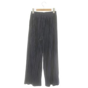PLEATS PLEASE ISSEY MIYAKE イッセイミヤケ プリーツ イージーパンツ 1 紺 ネイビー