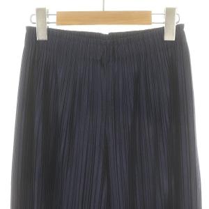 PLEATS PLEASE ISSEY MIYAKE イッセイミヤケ プリーツ イージーパンツ 1 紺 ネイビー