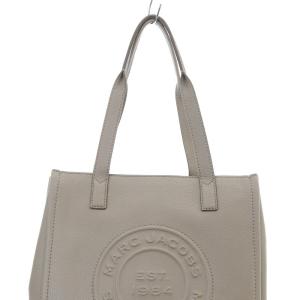 MARC JACOBS シグネット ワークトート トートバッグ ハンドバッグ レザー グレージュ H051L01FA21 /SR18