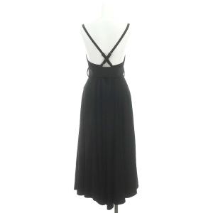 SNIDEL 22AW サーキュラージャンスカート キャミワンピ 0 XS 黒 ブラック