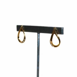 VENDOME AOYAMA ドロップデザインピアス 両耳用 K18YG