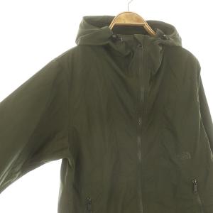 THE NORTH FACE コンパクトジャケット パーカー ジップアップ L カーキ NPW72230 /DF OS