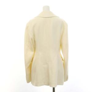 CELFORD 22SS リネンライクジャケット ダブル 総裏地 センターベント 38 アイボリー