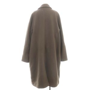 suzukitakayuki ロングコート アウター ウール 2 茶 ブラウン