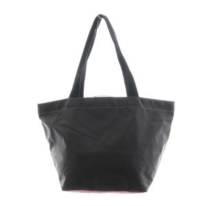 Hervé Chapelier トートバッグ 舟型ショルダーL ナイロン 茶 ブラウン ピンク 925N