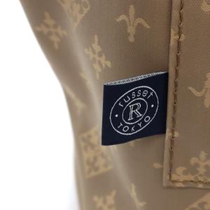 russet ショルダーバッグ モノグラム リバーシブル ナイロン ピンク 茶 ブラウン