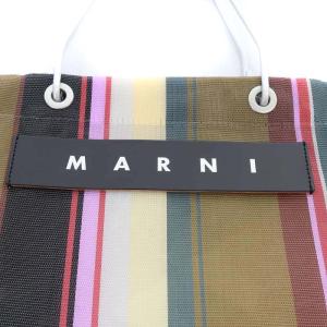 MARKET STRIPE BAG トートバッグ ハンドバッグ ストライプ マルチ  
