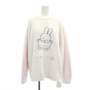 gelato pique 24AW Dick Bruna ベビモコジャガードプルオーバー&ロングパンツセット ルームウェア ナイトウェア F ピンク