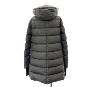HERNO フーディ ダウンコート 40 チャコールグレー