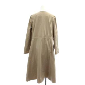 TOCCA 24SS TORCH ノーカラーコート スプリングコート ロング 4 ベージュ