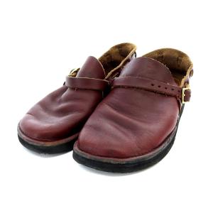 シューズ レザー 5.5 21.5cm ボルドー /AK19