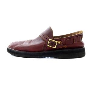 AURORA SHOES シューズ レザー 5.5 21.5cm ボルドー /AK19