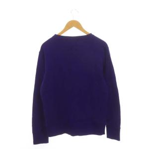 LOOPWHEELER × ビームス BEAMS クルーネックスウェットトップス トレーナー XL 紫 パープル