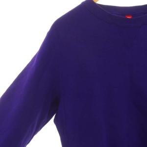 LOOPWHEELER × ビームス BEAMS クルーネックスウェットトップス トレーナー XL 紫 パープル