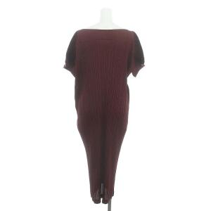 PLEATS PLEASE ISSEY MIYAKE イッセイミヤケ 23SS プリーツ ワンピース レッド