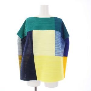 ISSEY MIYAKE 22AW 青山限定トップス プリーツ マルチカラー