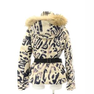 Emilio Pucci 総柄ダウンジャケット 38 ベージュ