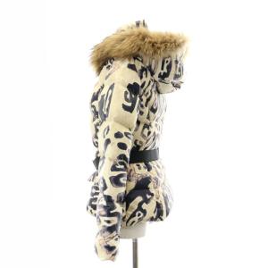 Emilio Pucci 総柄ダウンジャケット 38 ベージュ