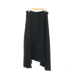 Deuxieme Classe flared スカート フレア マキシ ロング 38 M 黒 ブラック