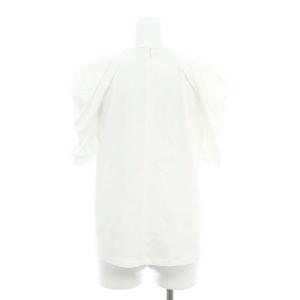 AKIRANAKA プルオーバーカットソー 五分袖 コットン 1 白 ホワイト /DO OS